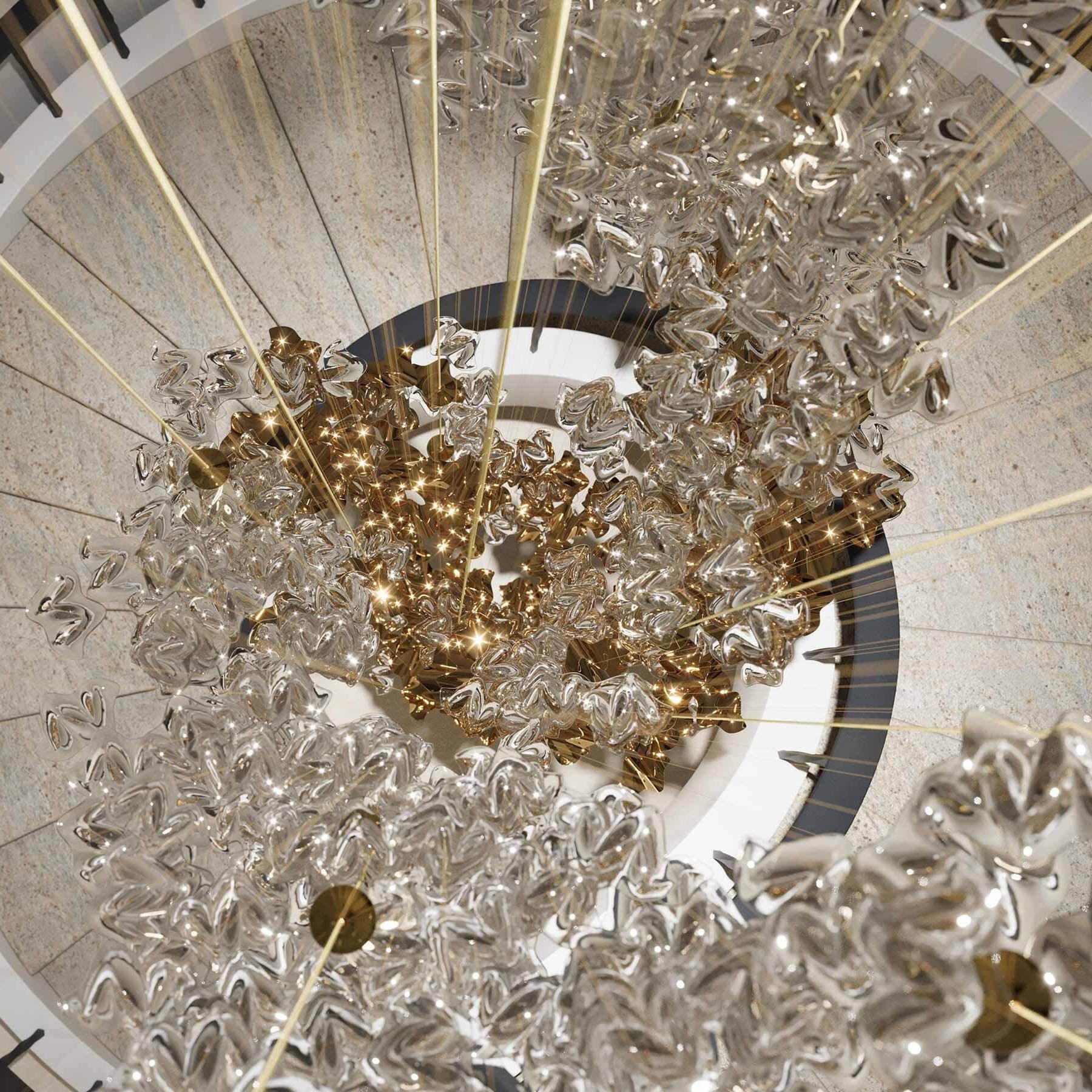 Tidal Stair Chandelier - Lumpaz