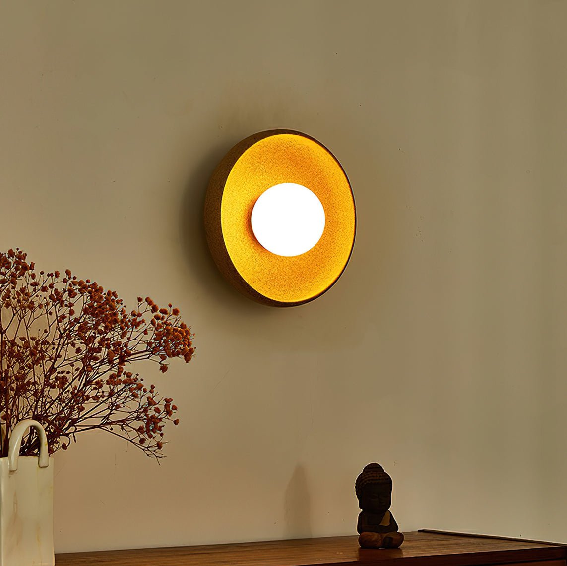 Dusk Round Wall Light - Lumpaz