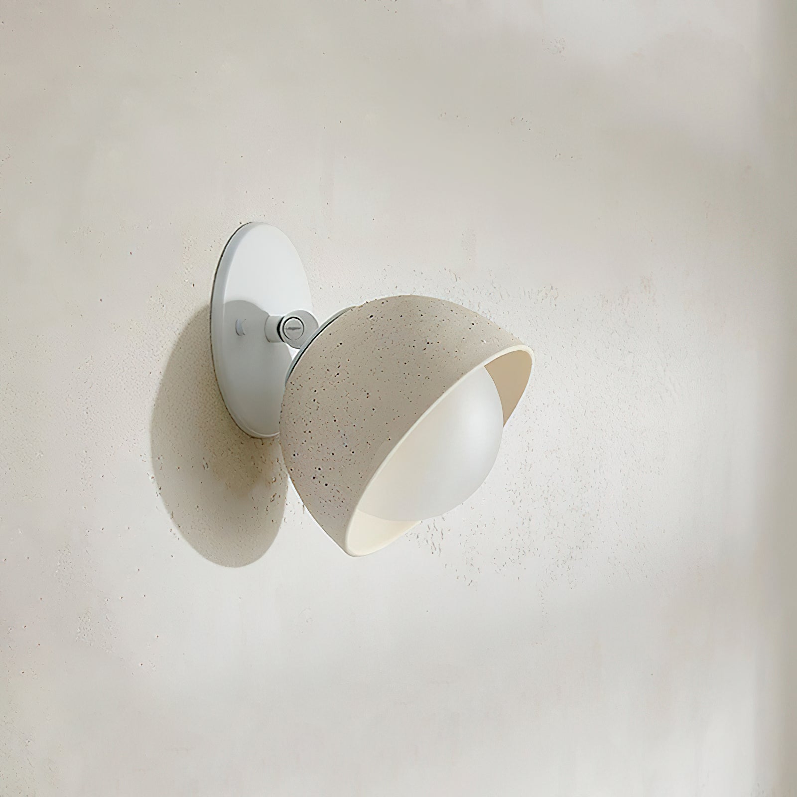 Tranquil Travertine Wall Light - Lumpaz