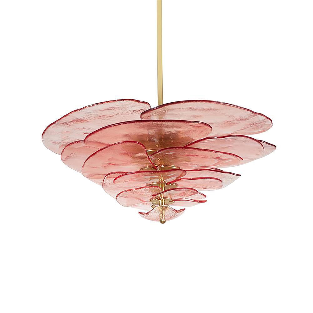 Golden Petals Murano Chandelier - Lumpaz