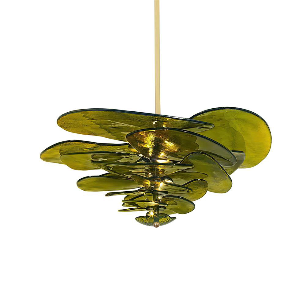 Golden Petals Murano Chandelier - Lumpaz