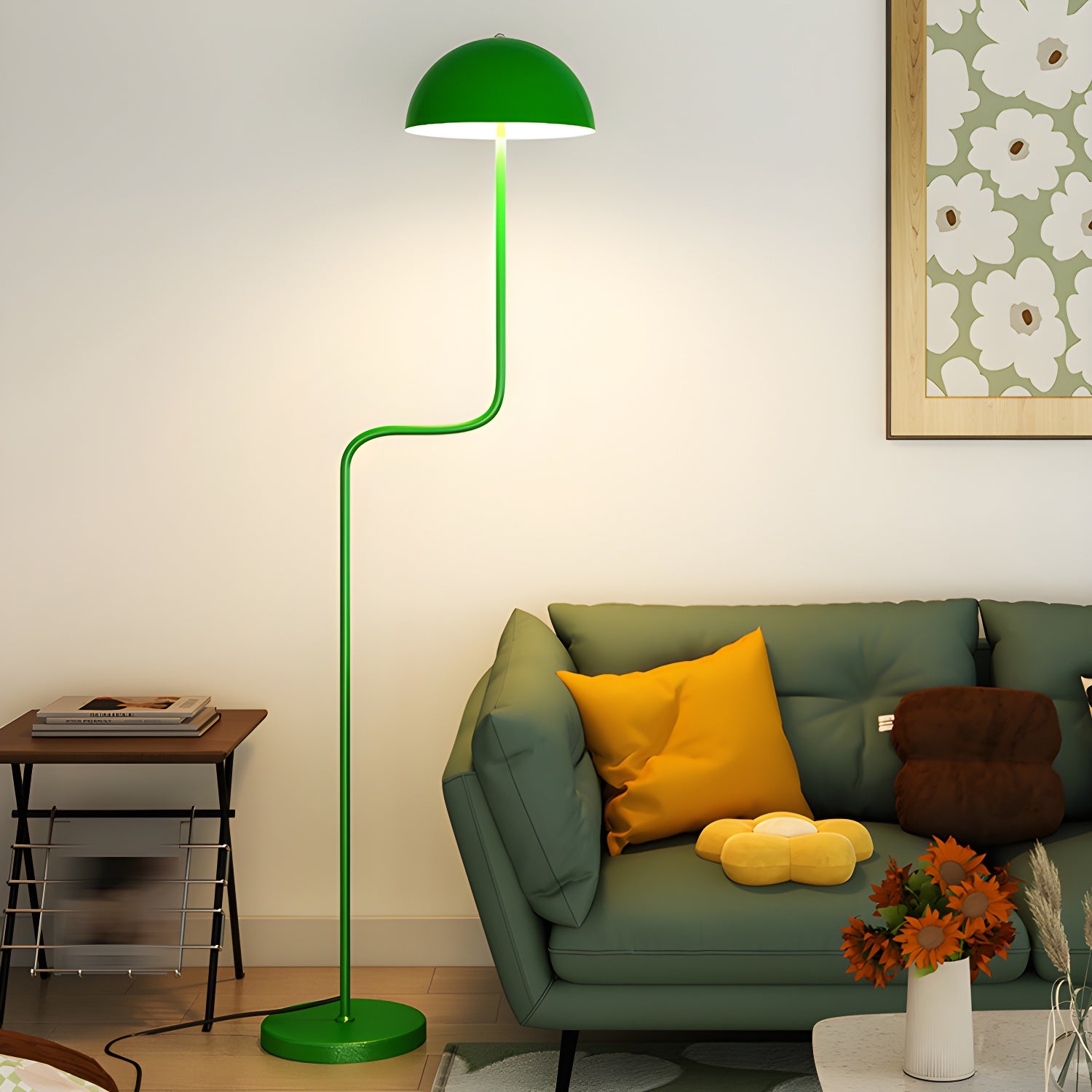 Verdant Arc Floor Lamp - Lumpaz