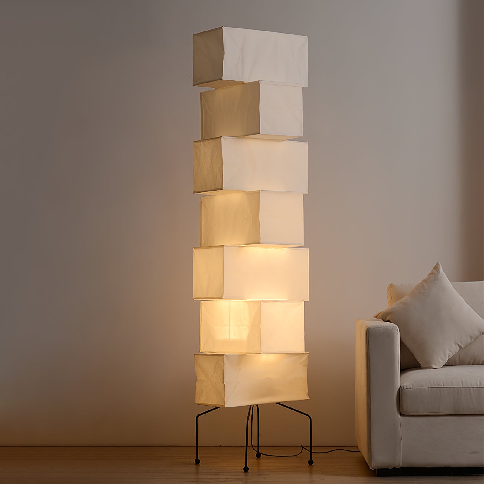 Lana Stacked Floor Lamp - Lumpaz