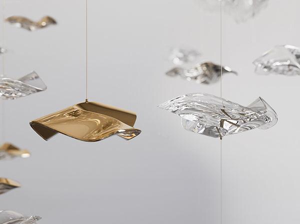 Tidal Art Glass Pendants - Lumpaz