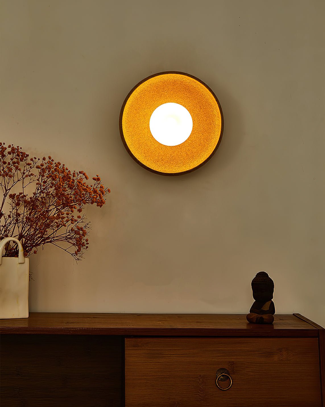 Dusk Round Wall Light - Lumpaz