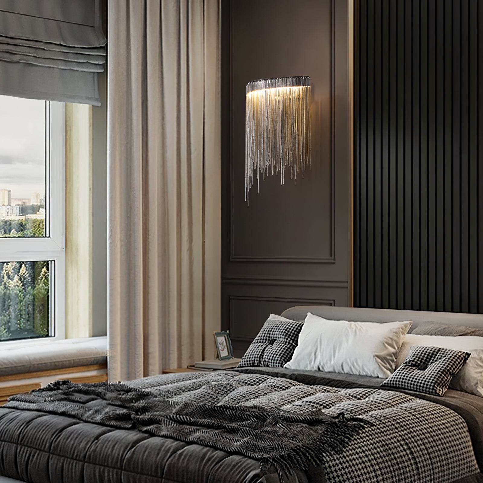 Cadena Tassel Wall Lamp - Lumpaz