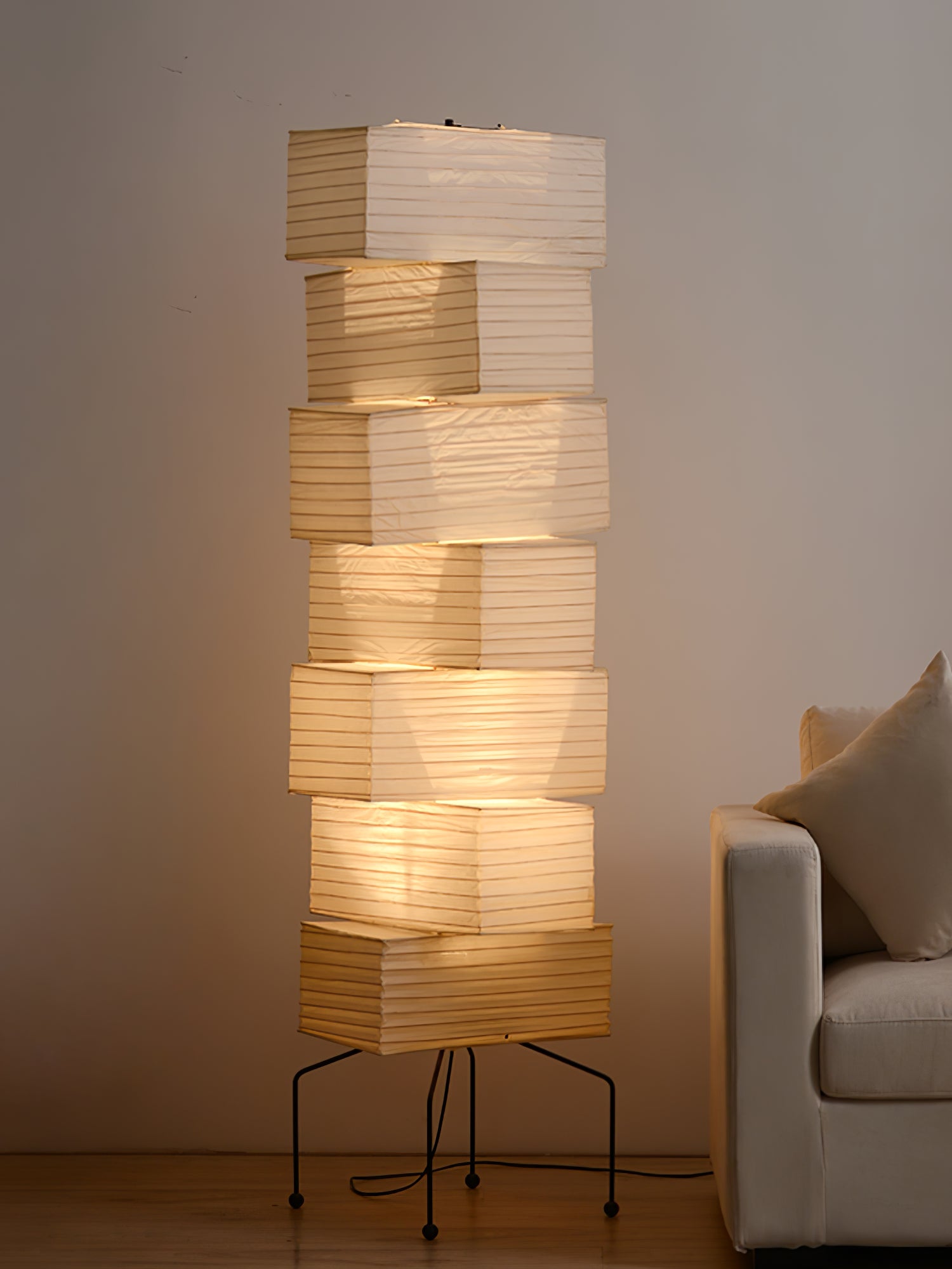 Lana Stacked Floor Lamp - Lumpaz