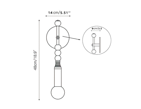 Toam Wandlamp