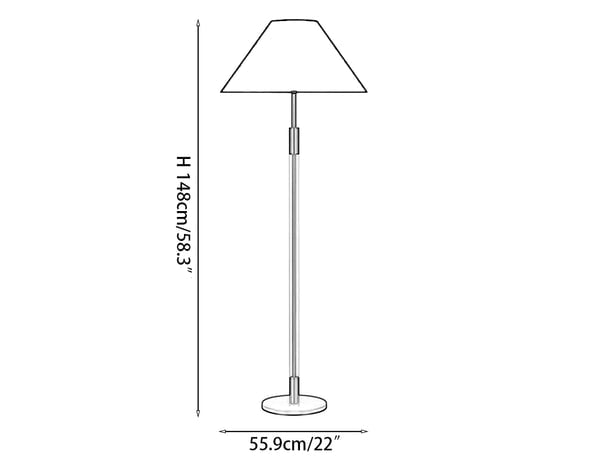 Ralph Acrylic Floor Lamp