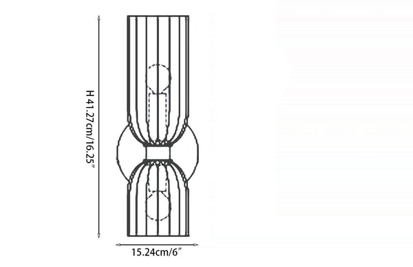 Asalea Double Bath Wandlamp