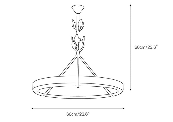 Tinsley Plaster Pendant Lamp