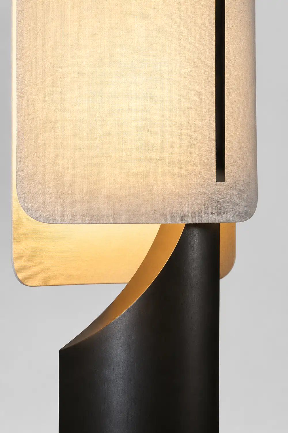 Barrier Linen Floor Lamp - Lumpaz