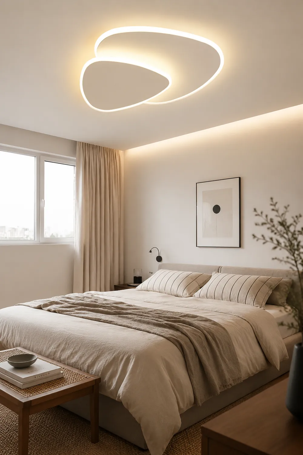 Nordic Geometry LED Acrylic Ceiling Light - Lumpaz