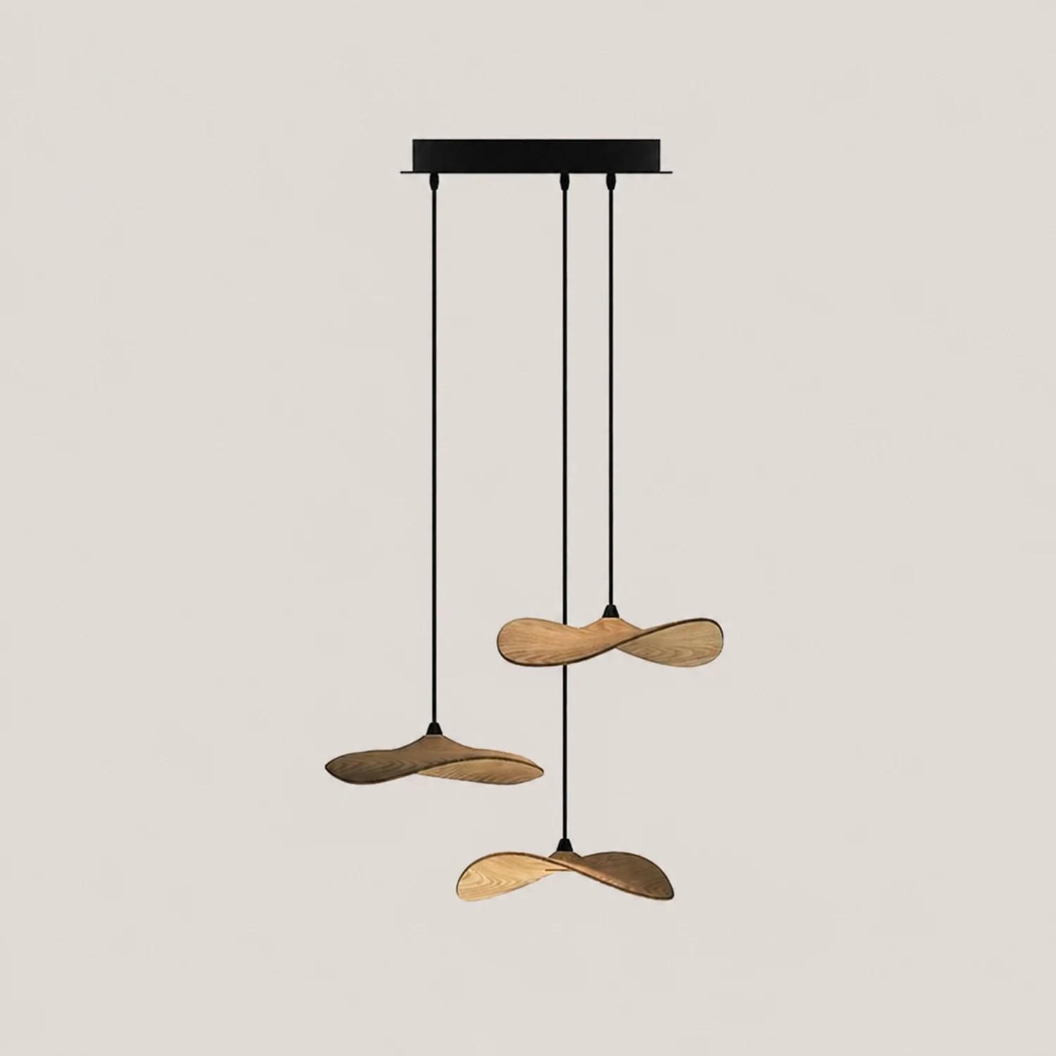 Empty Leaf Chandelier - Lumpaz