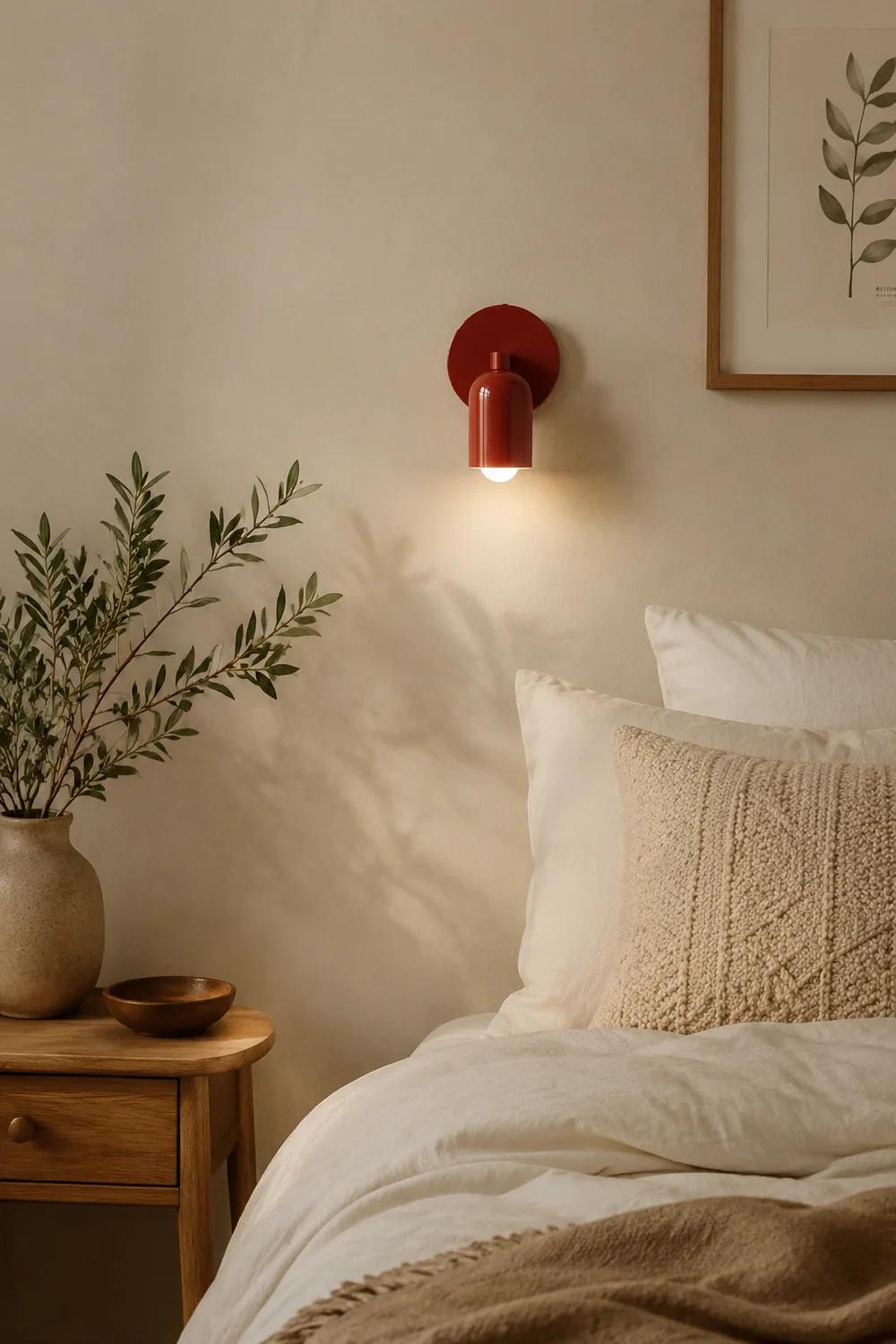 Simple Modern Small Stained Wall Sconce - Lumpaz
