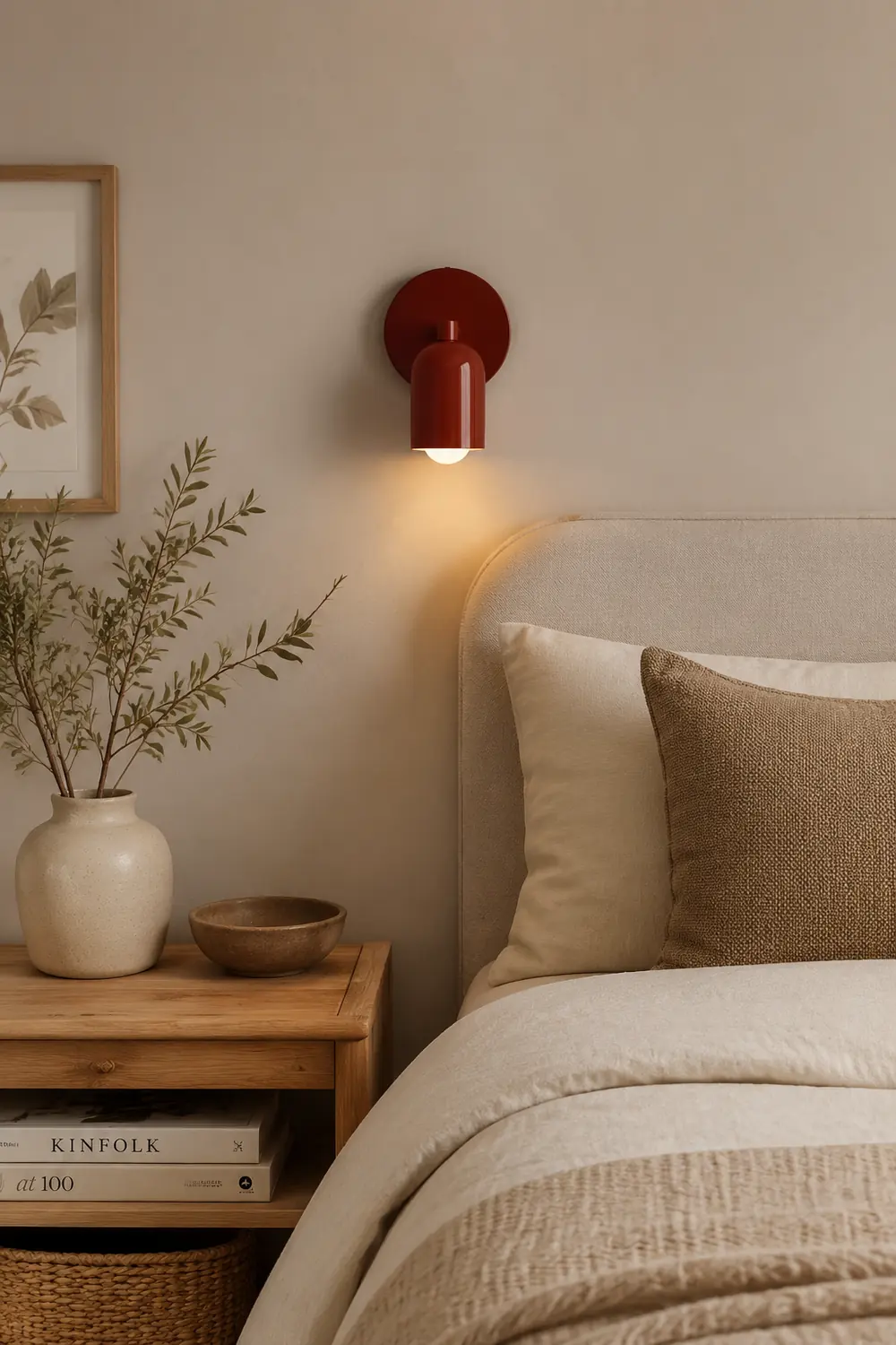 Simple Modern Small Stained Wall Sconce - Lumpaz