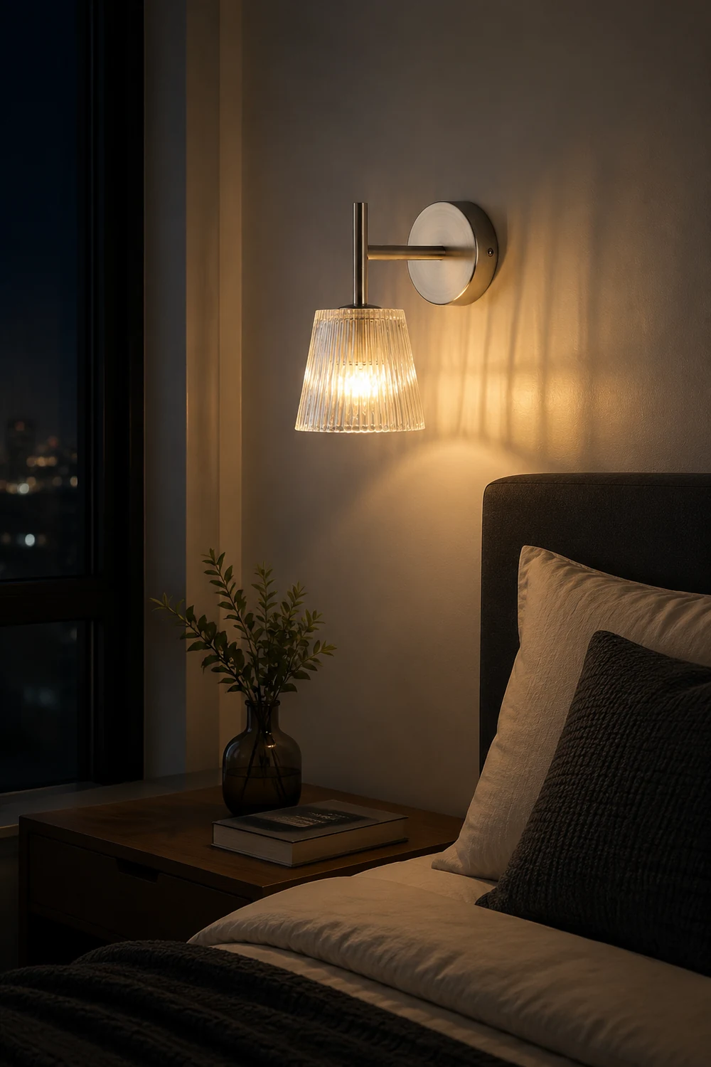 Filiyano Glass Wall Lamp - Lumpaz