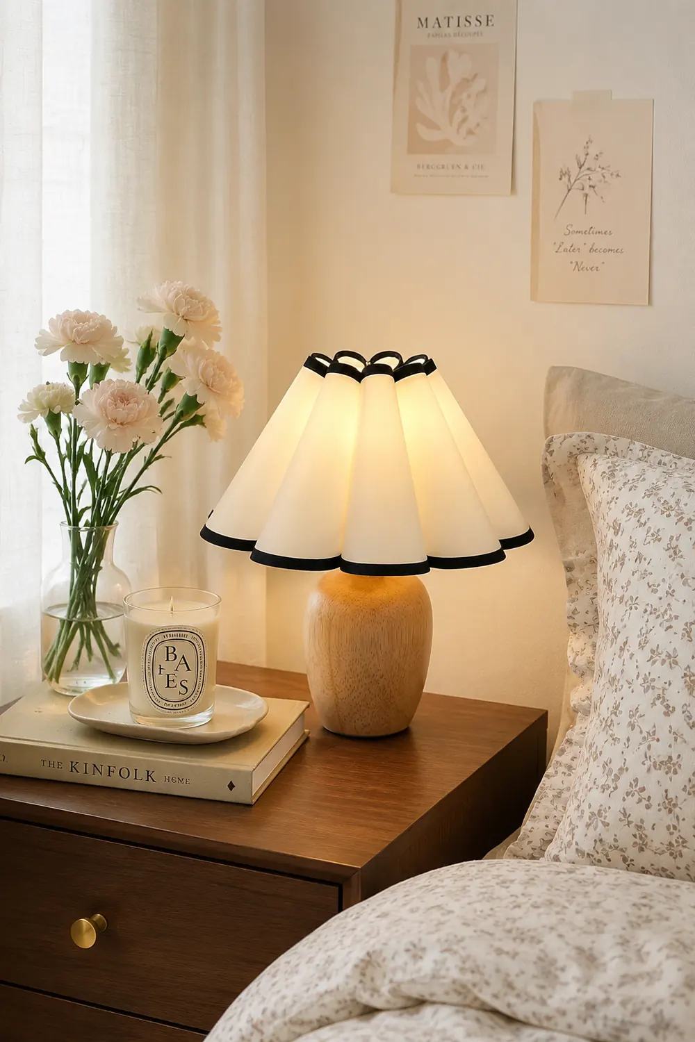Vintage Fluted Table Lamp - Lumpaz