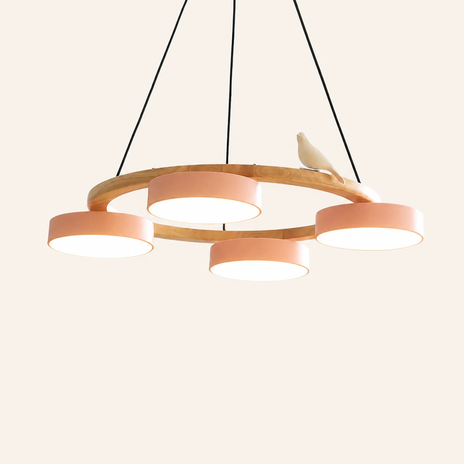 Sienna Bird Round Chandelier - Lumpaz