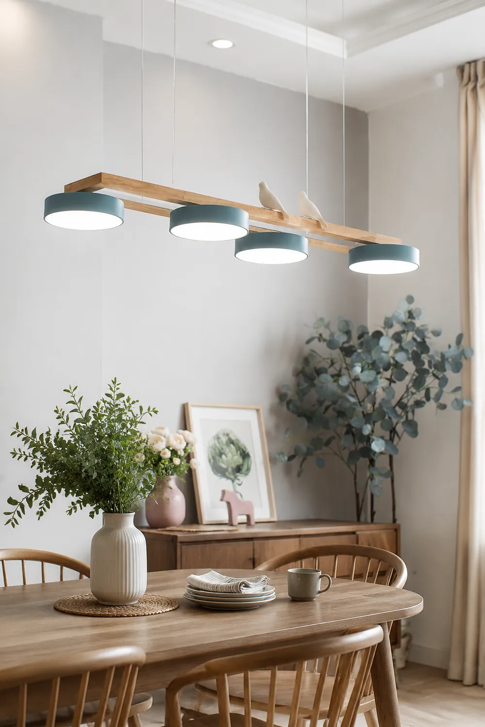 Sienna Bird Long Chandelier - Lumpaz