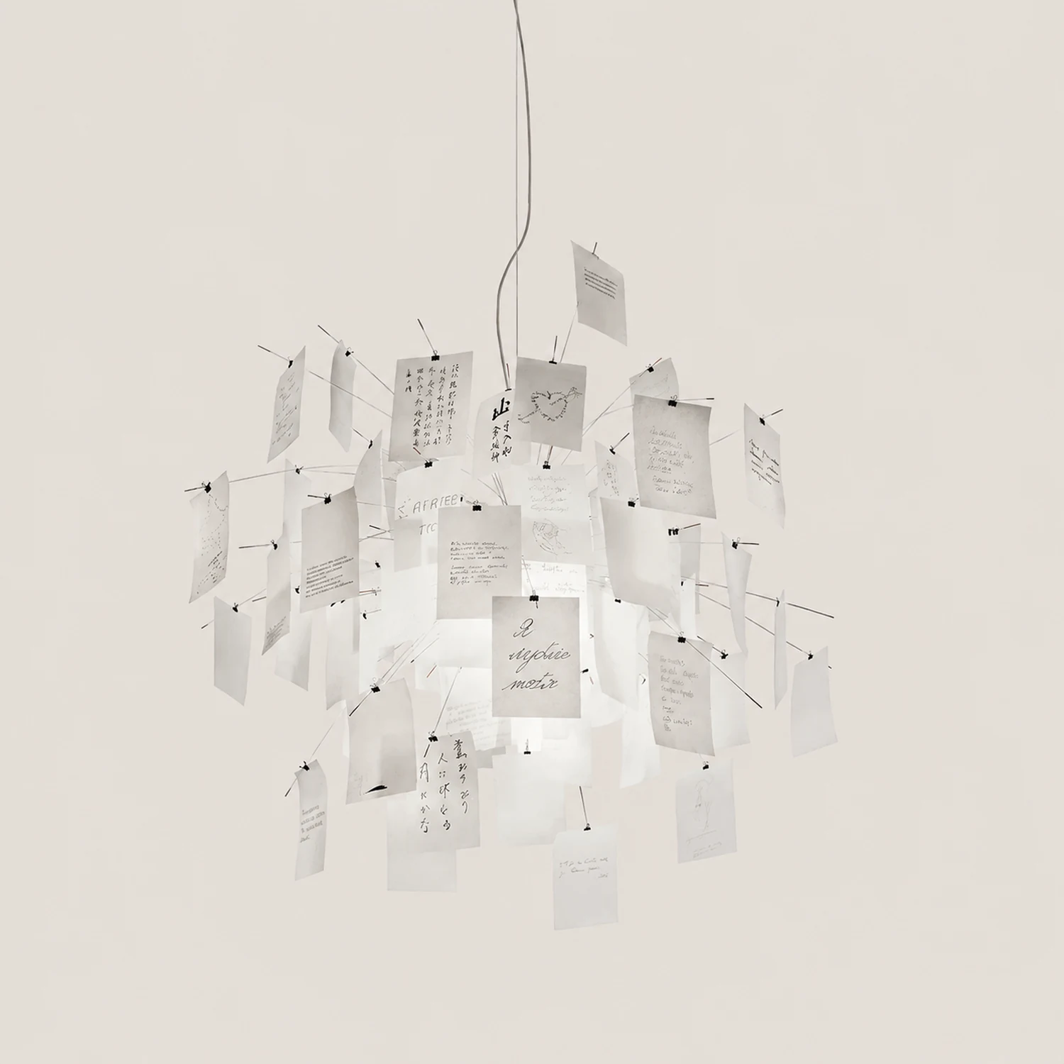 Paper Chandelier - Lumpaz