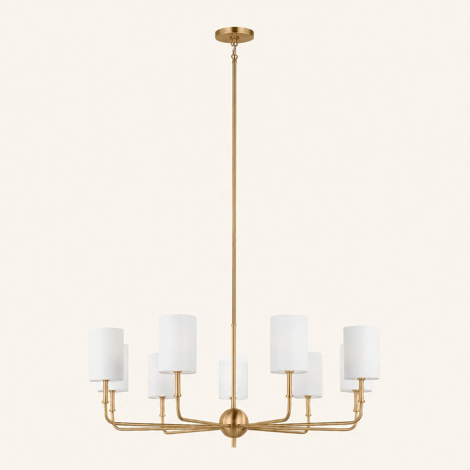 Foxdale Brass Chandelier - Lumpaz