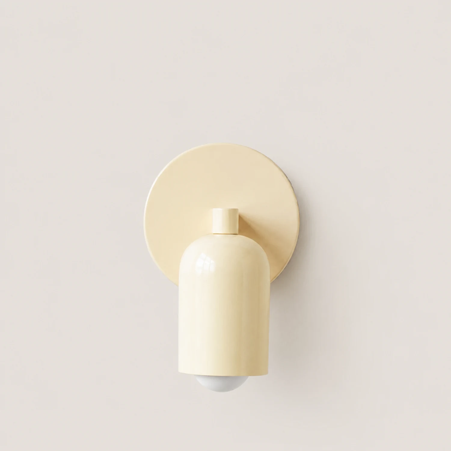 Simple Modern Small Stained Wall Sconce - Lumpaz