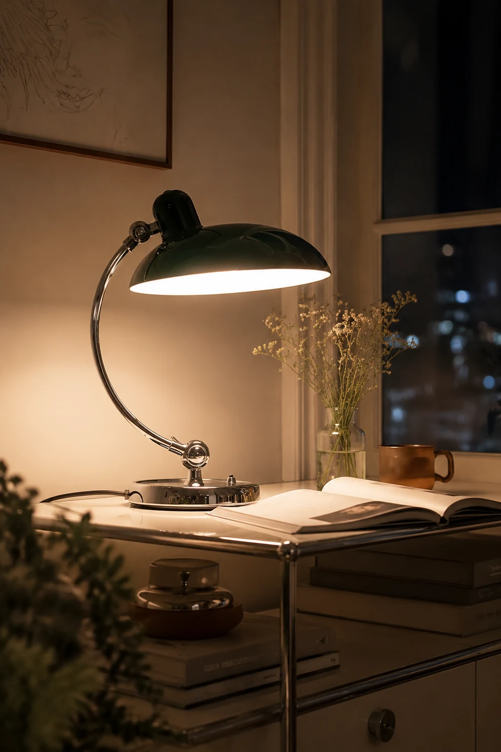 Retro Curve Desk Lamp - Lumpaz