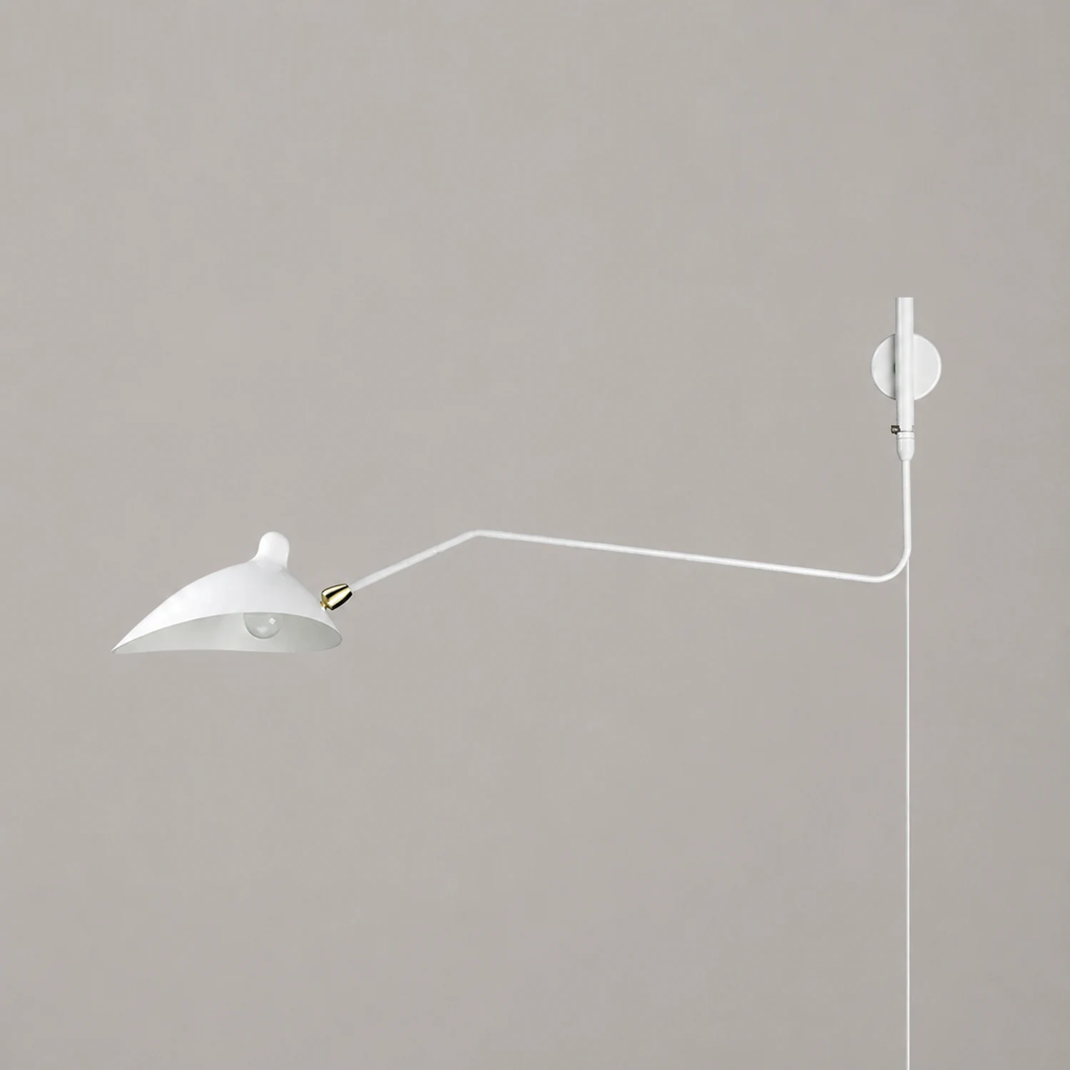 Serge Mouille Plug In Wall Lamp - Lumpaz