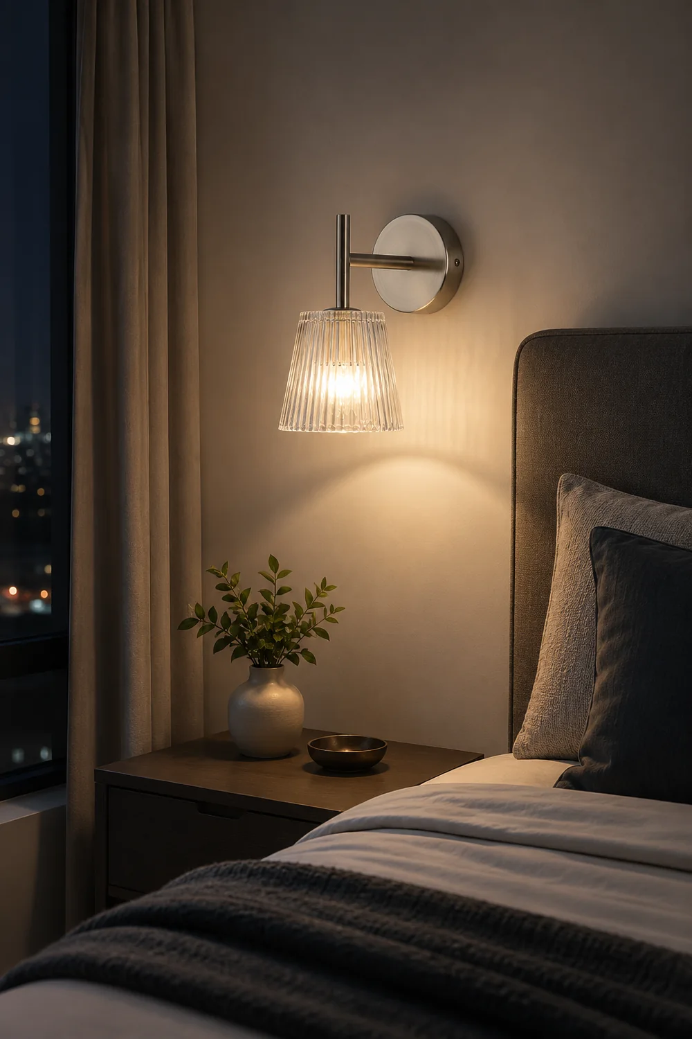 Filiyano Glass Wall Lamp - Lumpaz