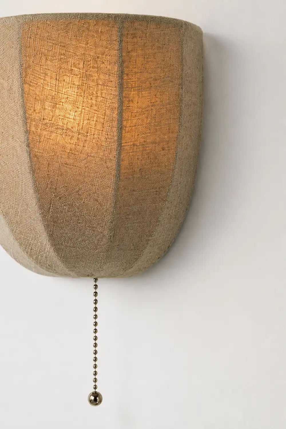 Sienna Linen Wall Sconce - Lumpaz