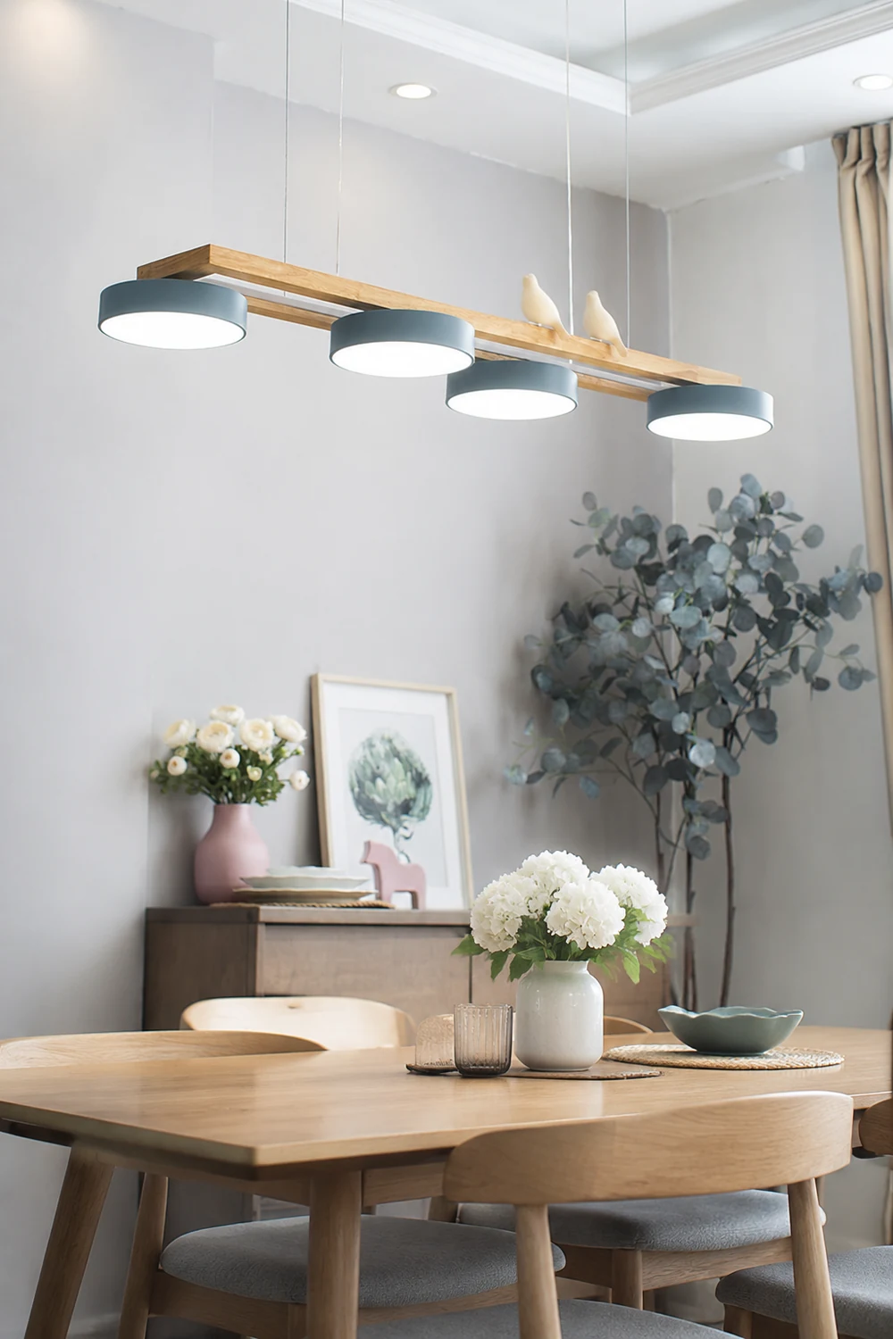 Sienna Bird Long Chandelier - Lumpaz