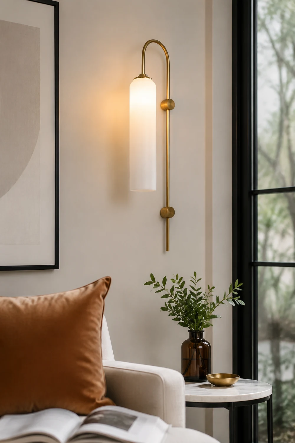 Glass Wall Lamp - Lumpaz