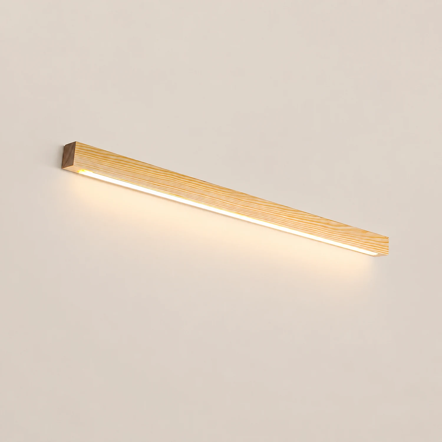 Arlo Linear Wood Wall Light - Lumpaz