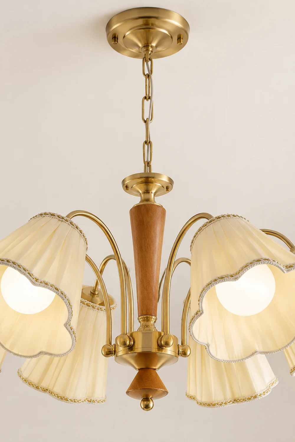 Florentine Fabric Chandelier - Lumpaz