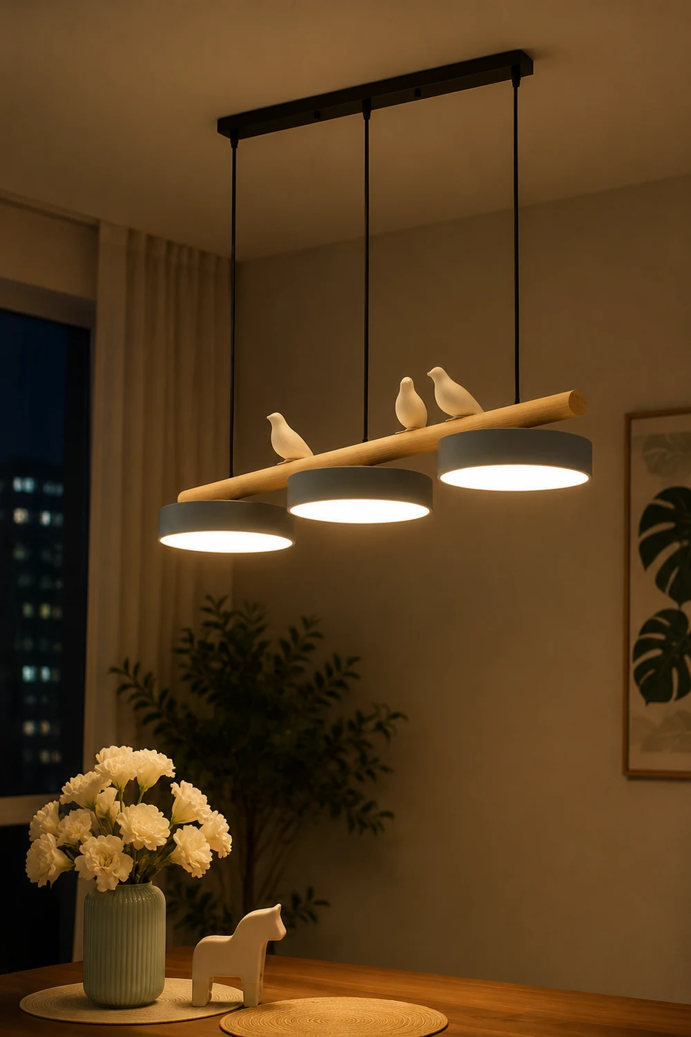 Sienna Bird Pendant Lamp - Lumpaz