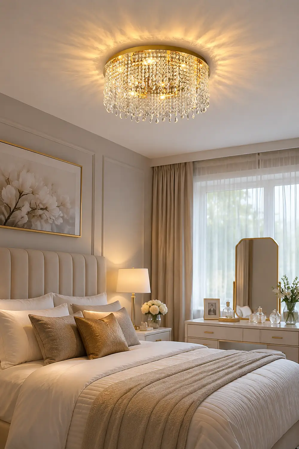 Beirio Crystal Ceiling Lamp - Lumpaz