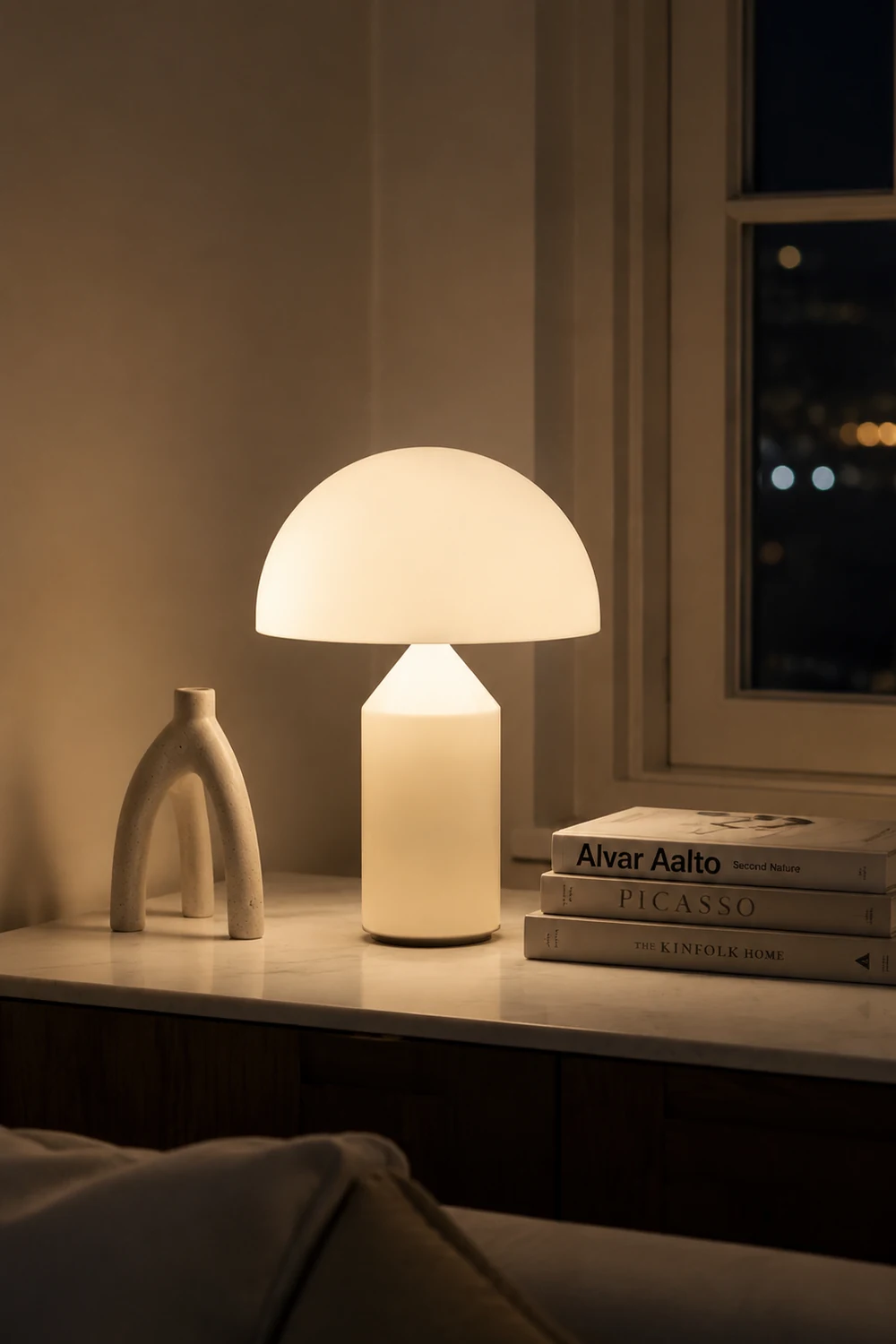 Atollo Glass Table Lamp - Lumpaz