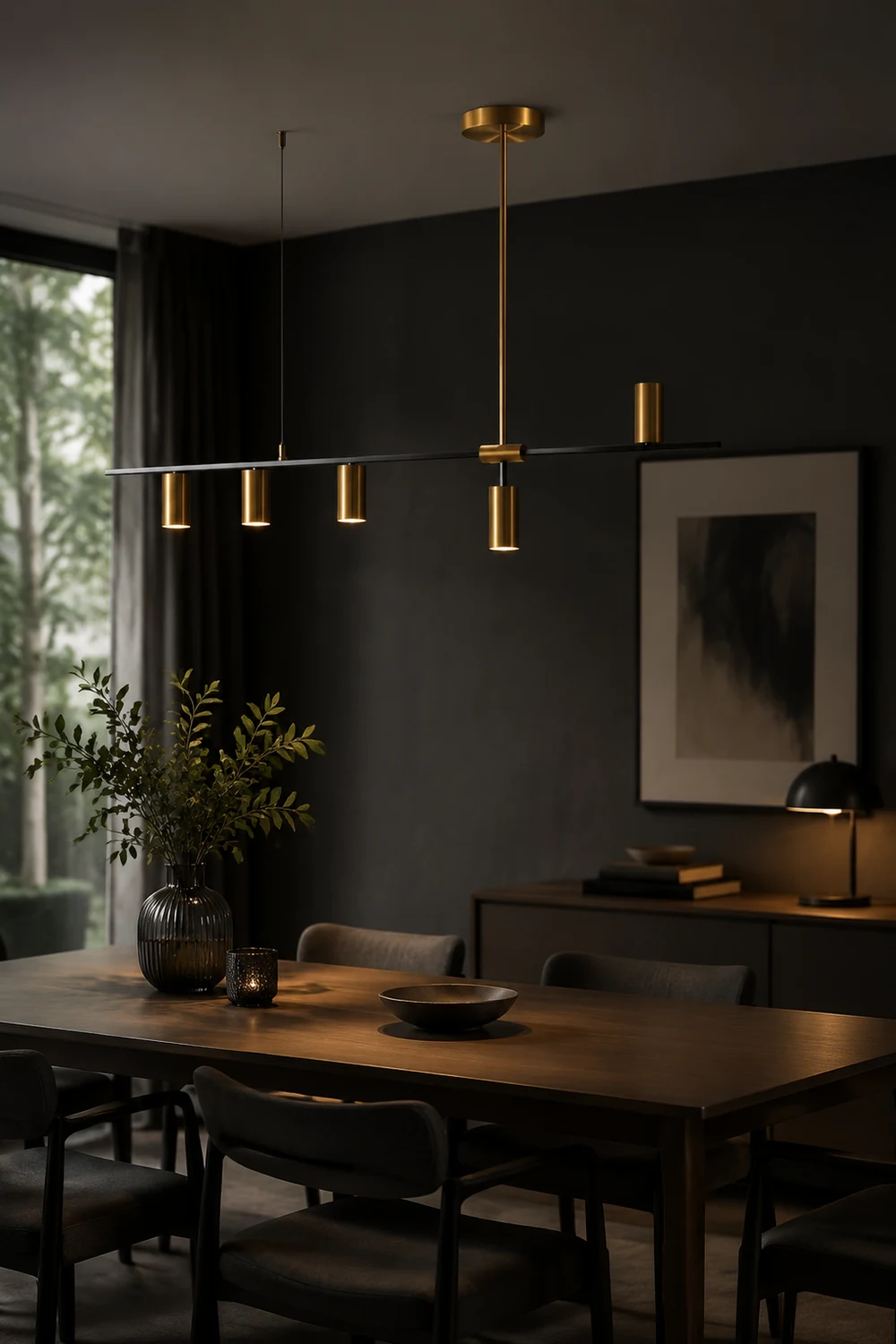Cassandra Linear Chandelier - Lumpaz