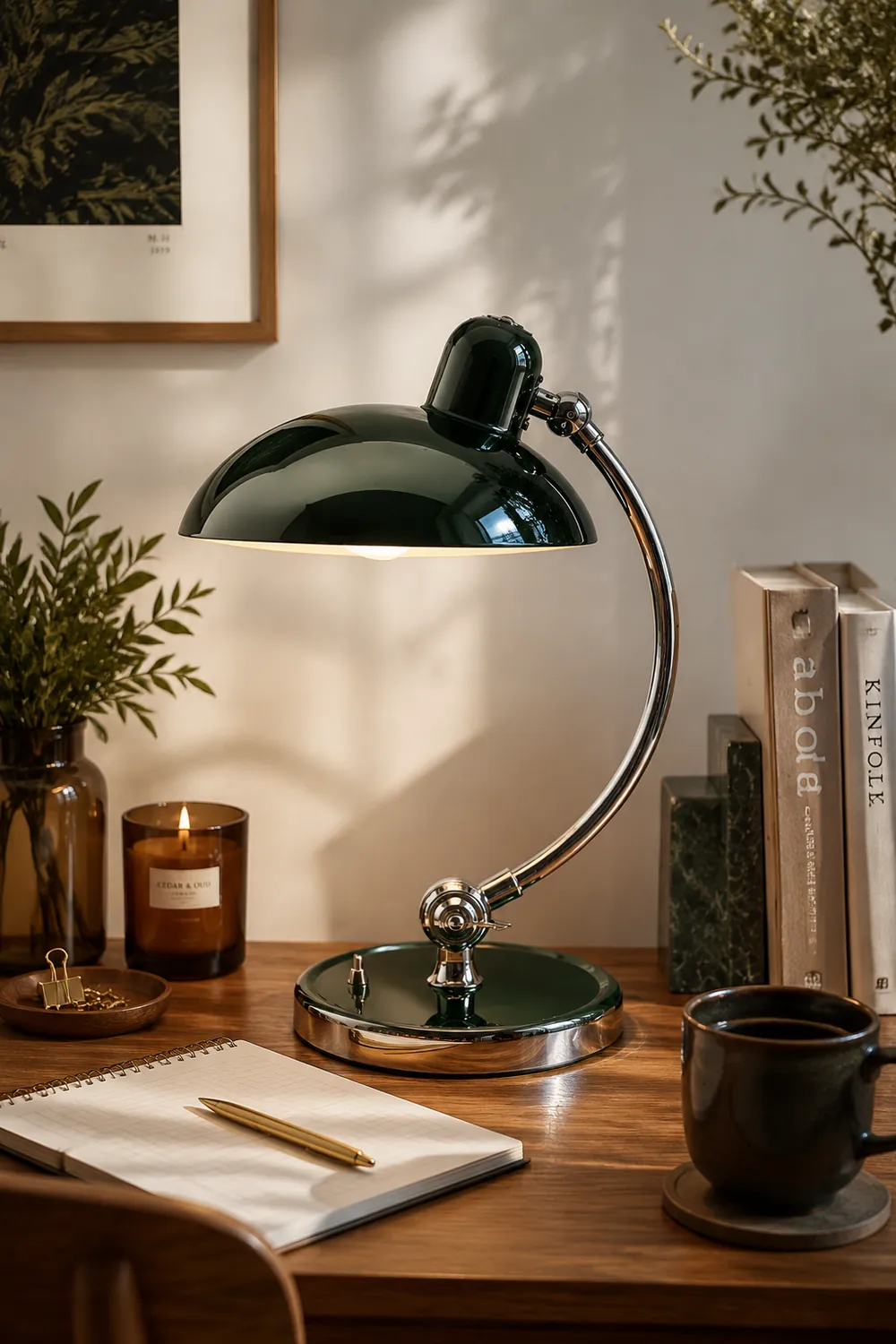 Retro Curve Desk Lamp - Lumpaz