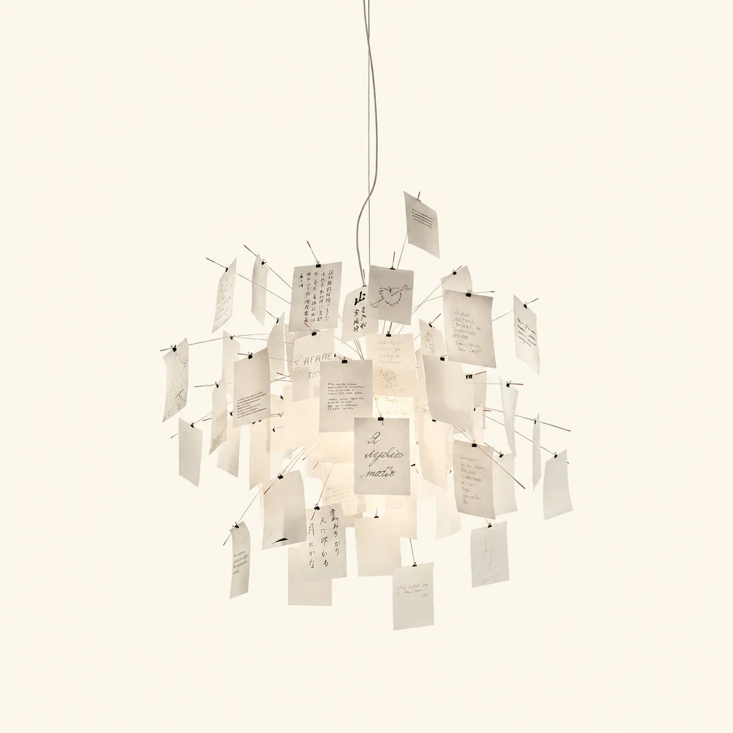 Paper Chandelier - Lumpaz