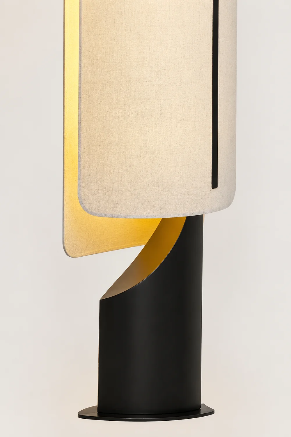 Barrier Linen Floor Lamp - Lumpaz