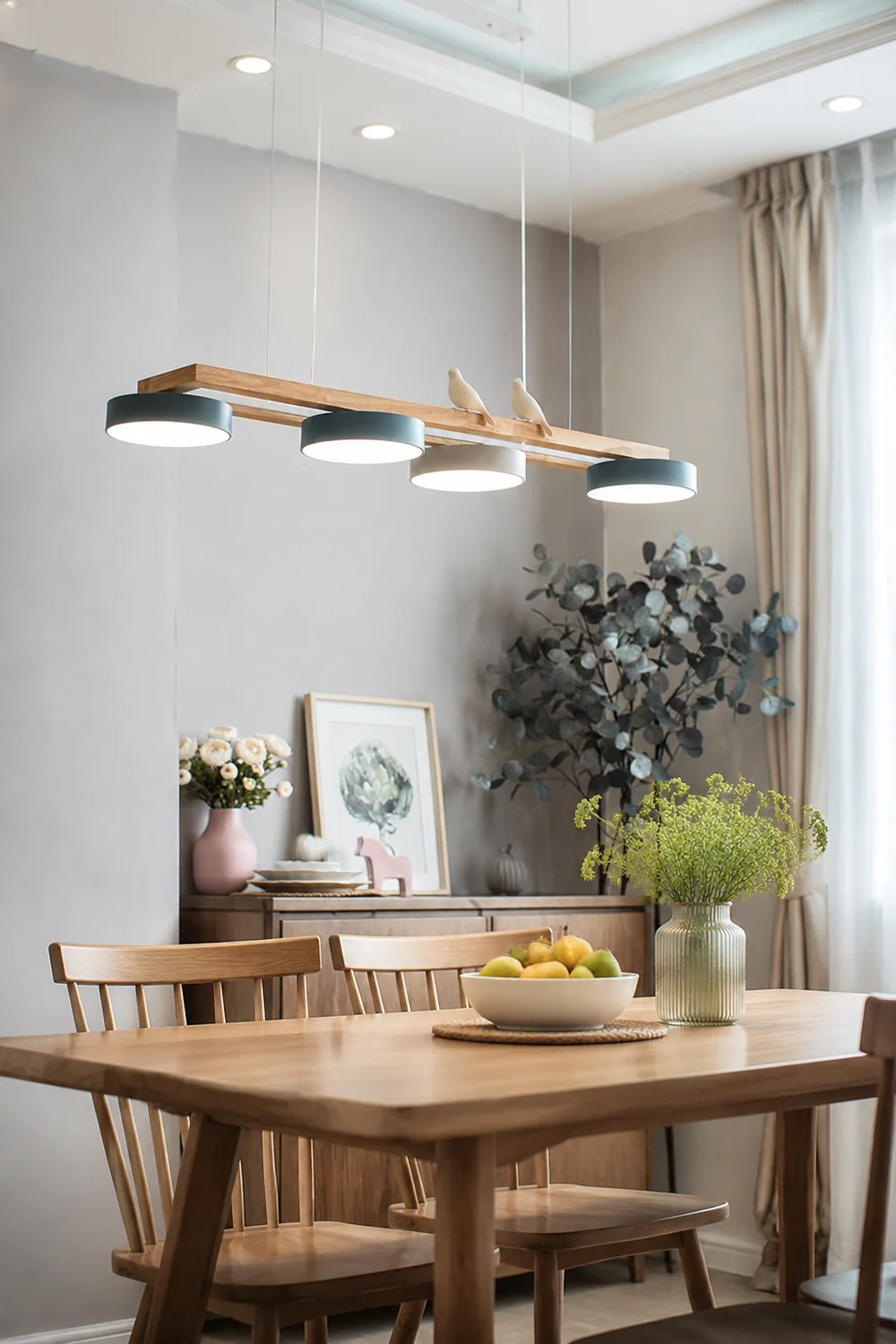 Sienna Bird Long Chandelier - Lumpaz