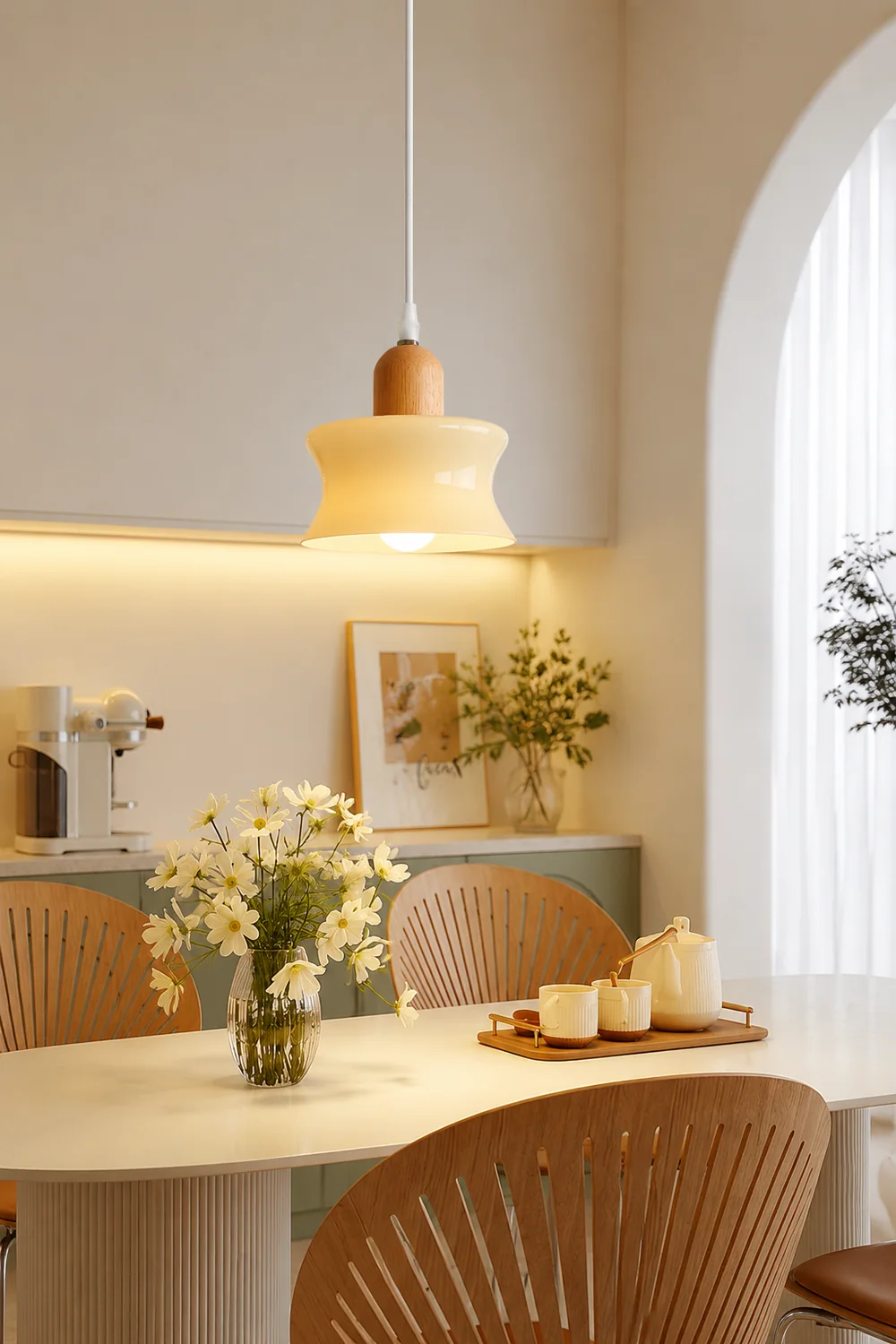 Mellow Glass Pendant Lamp - Lumpaz