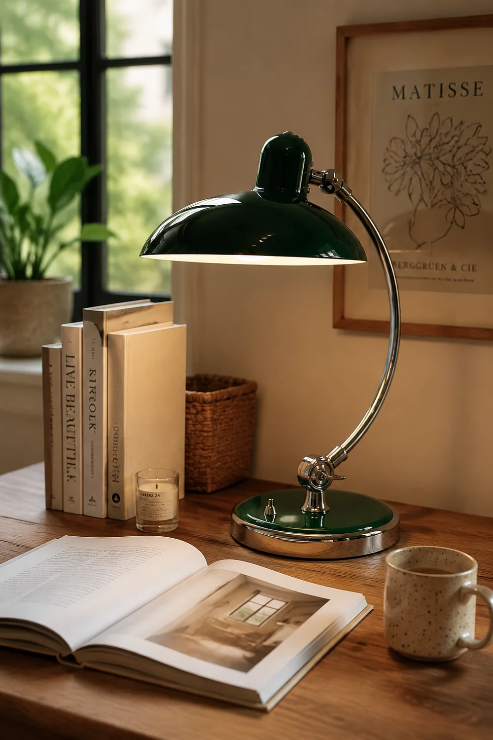 Retro Curve Desk Lamp - Lumpaz