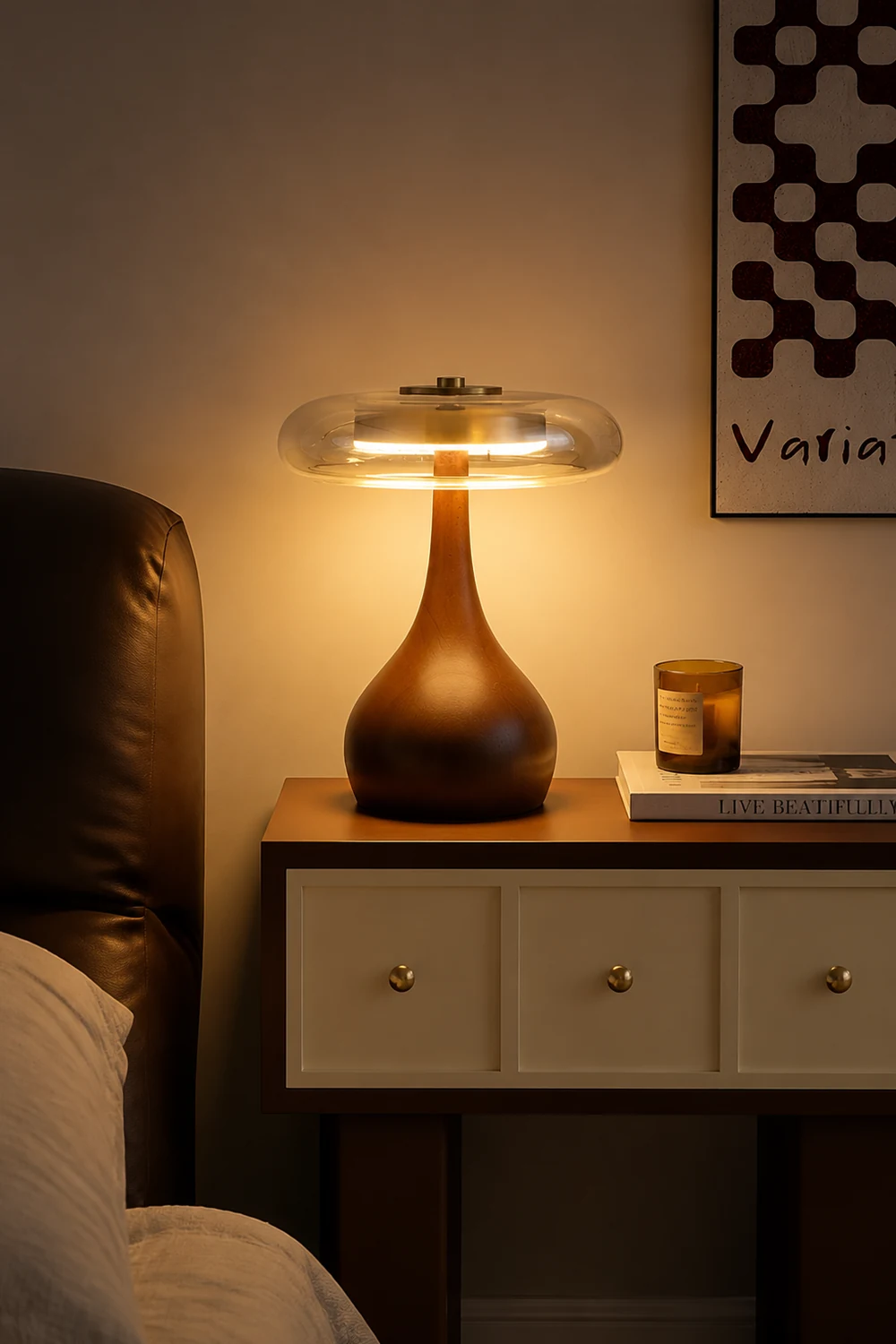 Andi Glass Table Lamp - Lumpaz