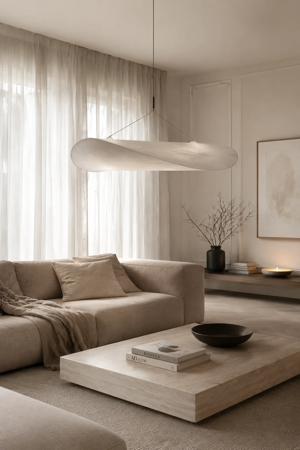 Tense Tyvek Pendant Lamp - Lumpaz