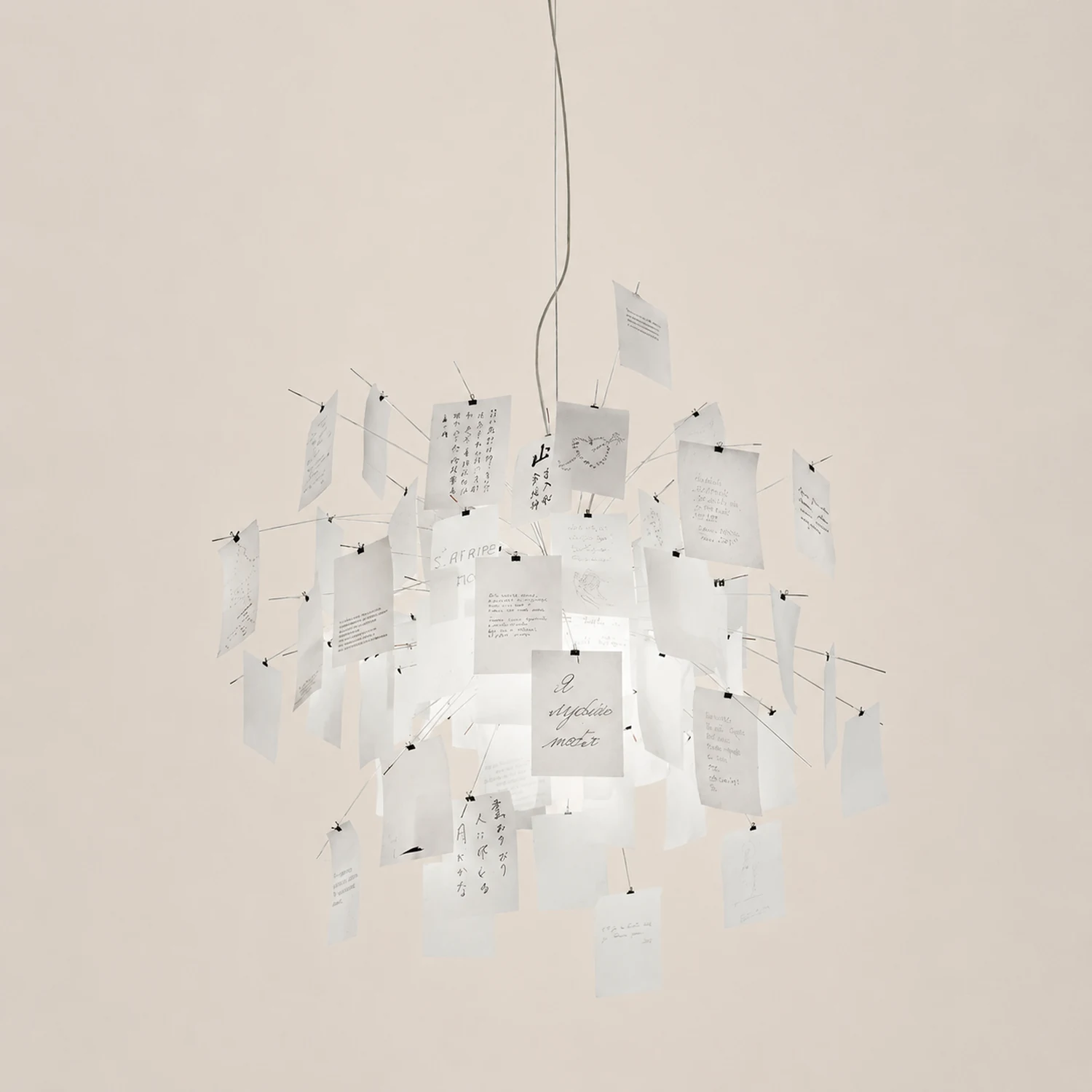 Paper Chandelier - Lumpaz