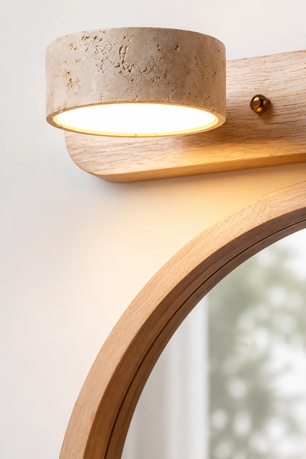 Travertine Duo Wall Light - Lumpaz