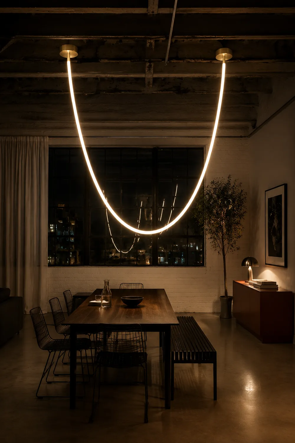 Flex LED Pendant Light - Lumpaz